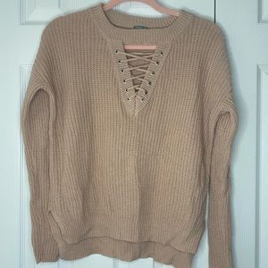 Charlotte Russe V Neck Sweater